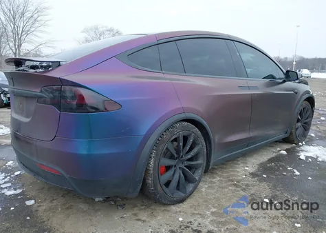 2020 Tesla Model X Performance Dual Motor All-Wheel Drive from USA, damaged, VIN 5YJXCBE47LF248488